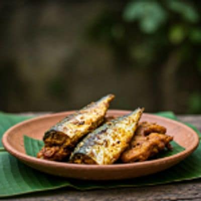 Ilish Mach Bhaja + Tel