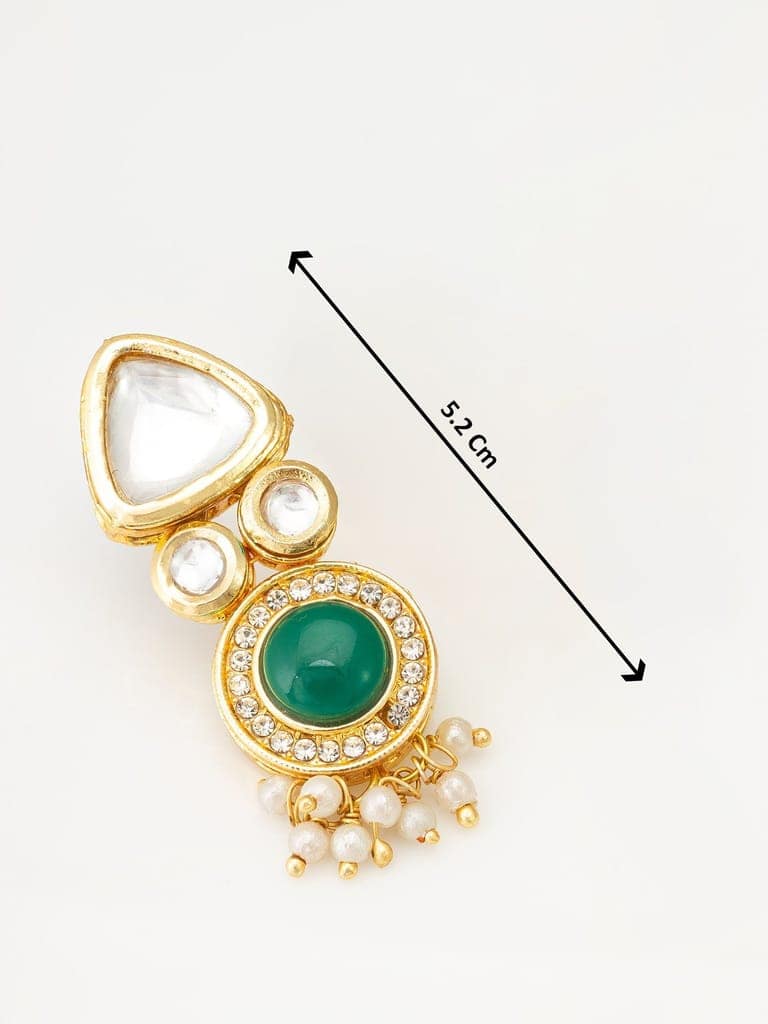 Morison Golden Gemstone Earrings Colorful Radiance view 3