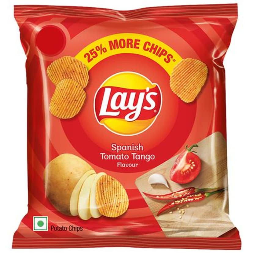 Lays Potato Chips - Spanish Tomato Tango, 12 g Pouch
