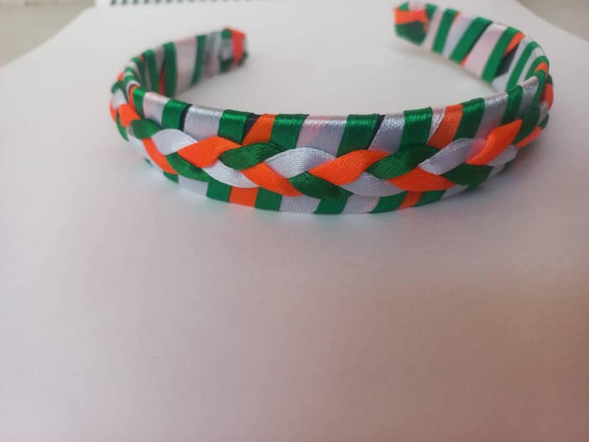 Tricolor Hairband view 2