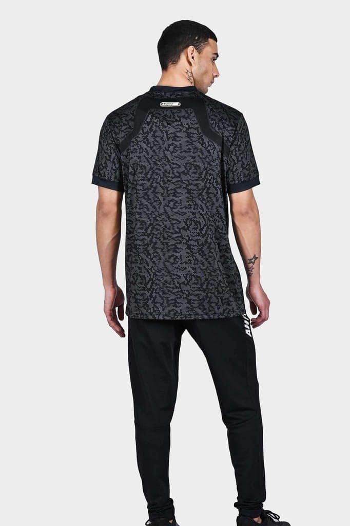 Black Camo Crew Neck view 3