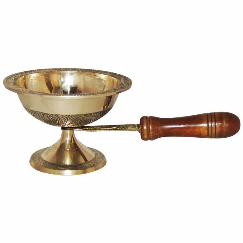 Brass Table Decor Deepak (FMAS684 D) view 3