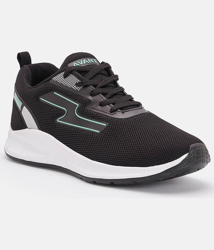 Avant PassionX Black Men's Sports Running Shoes
