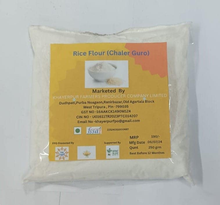 Rice Flour (Chaler Gura) 250 gm