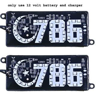Pack of 2- 786- Led Light Logo with Self Adhesive Back Up Lamp Car, Motorbike, Truck, Van LED (12 V, 5W) (Universal For