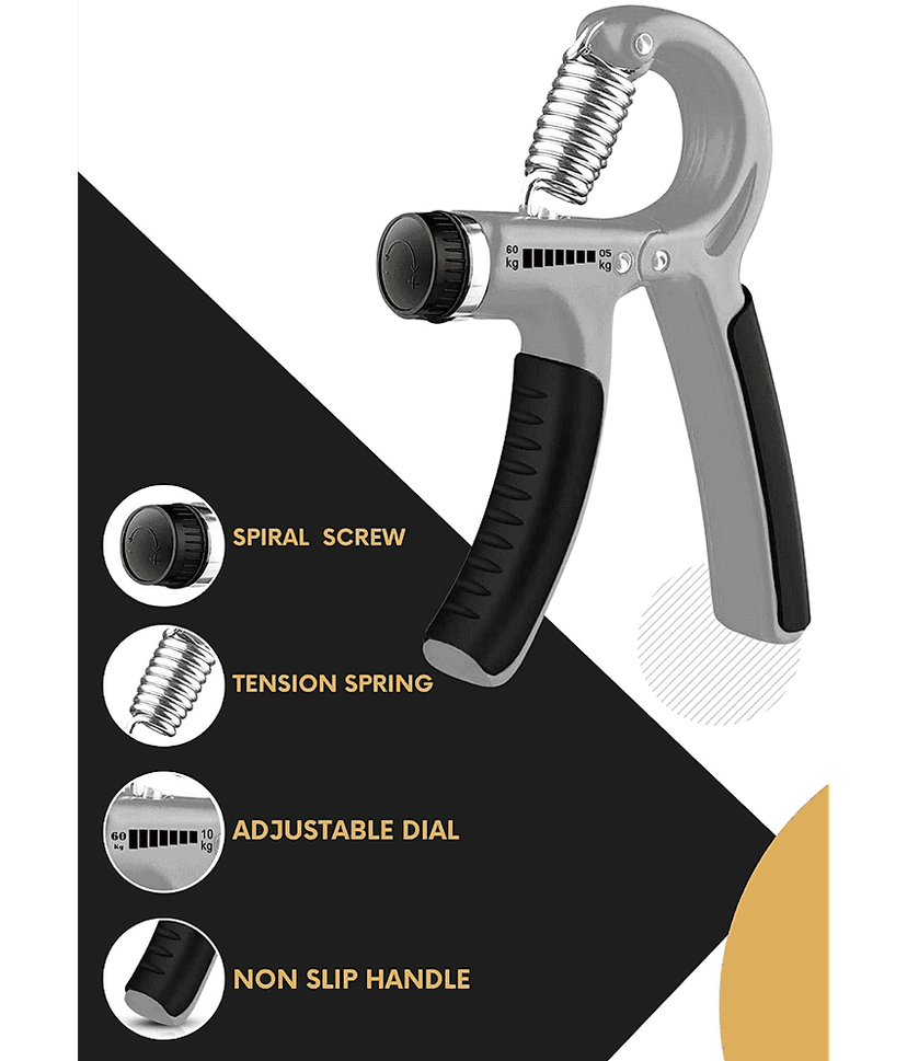 Hand Grip Band For Gym Strengthener Hand Gripper Men Forearm Exercise Handgrip Hand Grip/Fitness Grip view 2