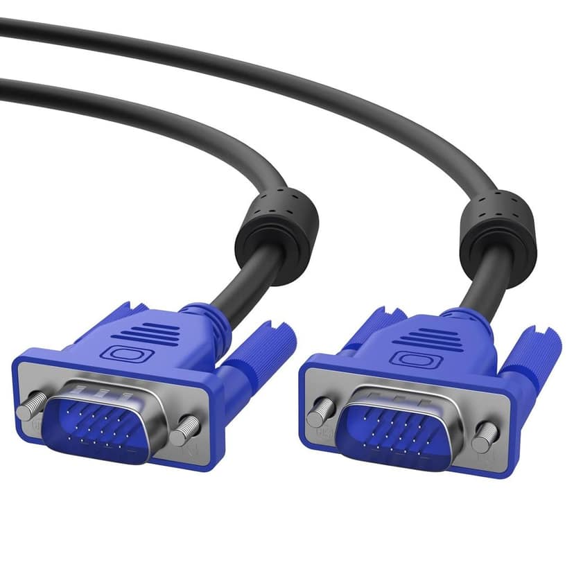 VGA Cable, 15 Pin Male to Male Cord for Computer Support Monitor, PC/Monitor/LCD/LED, Plasma, Projector, TFT view 6