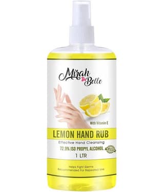 Mirah Belle - Lemon Hand Rub Sanitizer Spray 1000 ml