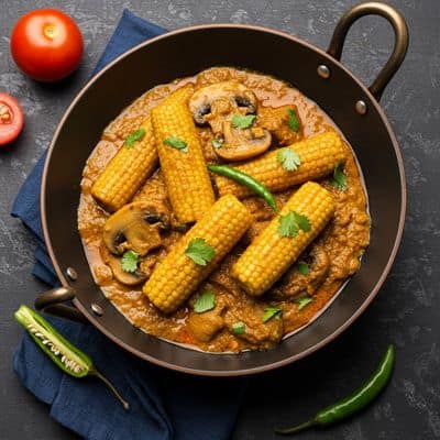 Babycorn Mushroom Masala