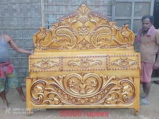 Wooden Bed Frame Design Small Size