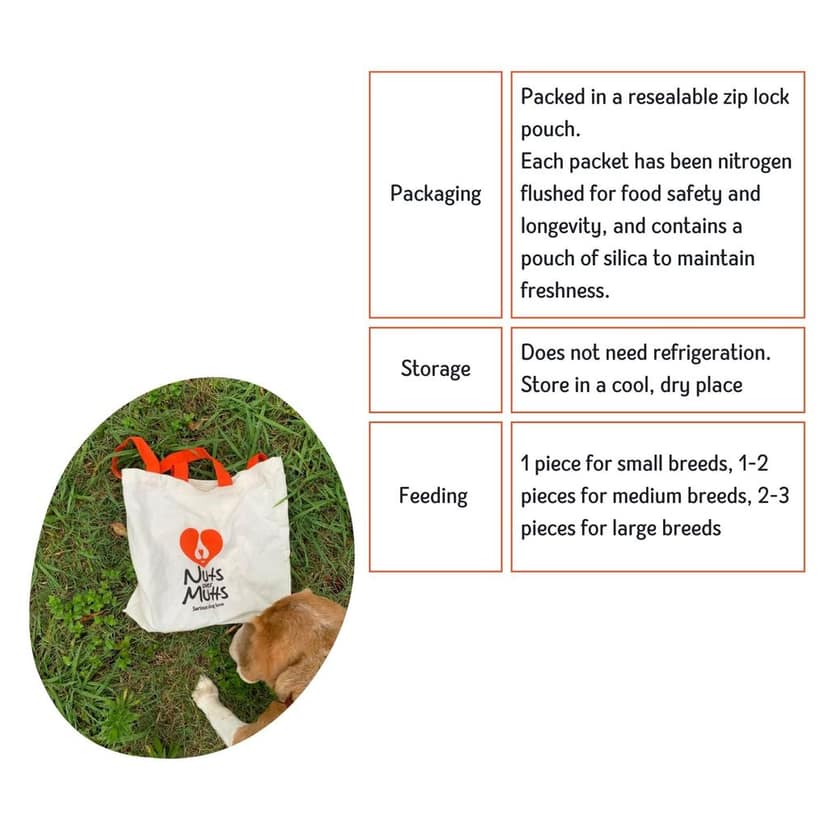 Nuts over Mutts Chicken Neck Dehydrated. Single Ingredient dehydrated Treat. All-Natural, no preservatives, no Chemicals. 1 Pack (140 gm) view 8