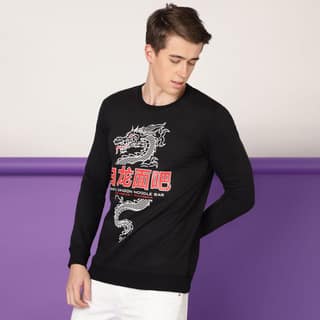 FTX Men Round Neck Printed Full sleeves Tshirt