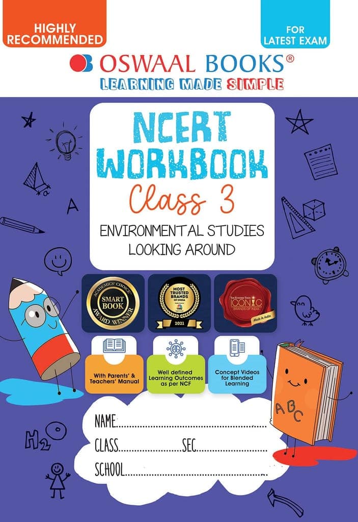 Oswaal NCERT Workbook Environmental Studies (Looking Around) Class 3 (For Latest Exam) [Paperback] Oswaal Editorial Board [Paperback] Oswaal Editorial Board
