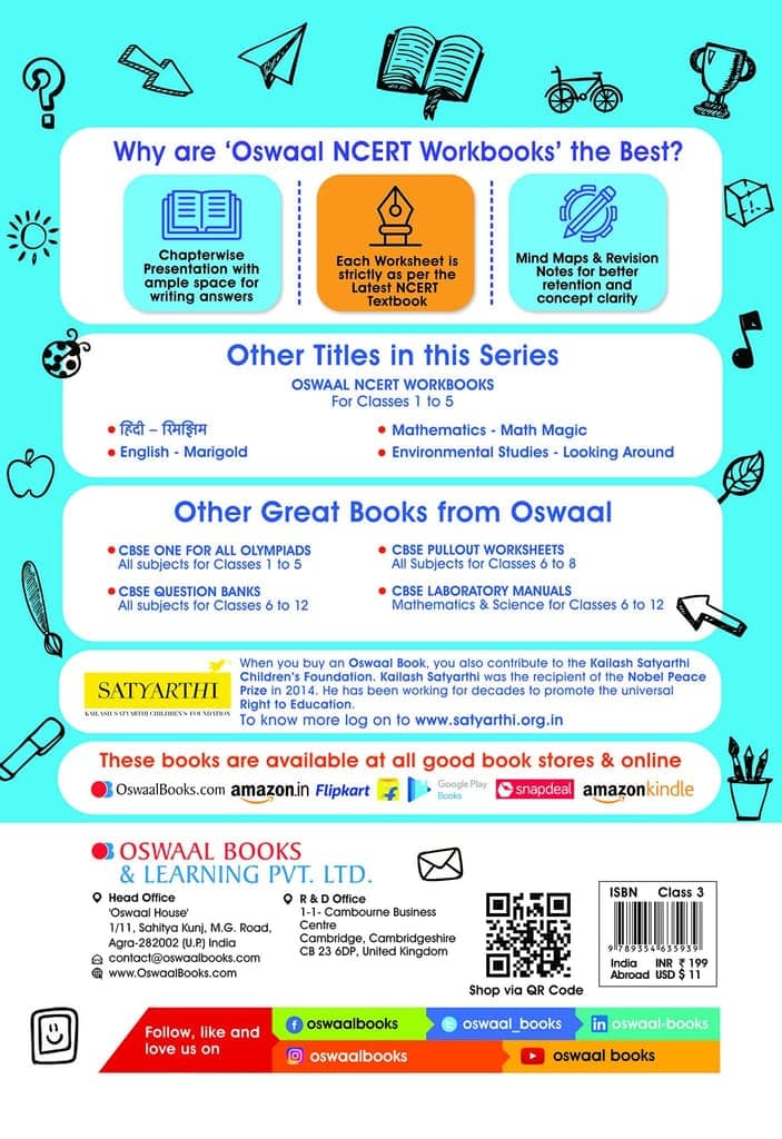 Oswaal NCERT Workbook Environmental Studies (Looking Around) Class 3 (For Latest Exam) [Paperback] Oswaal Editorial Board [Paperback] Oswaal Editorial Board view 2