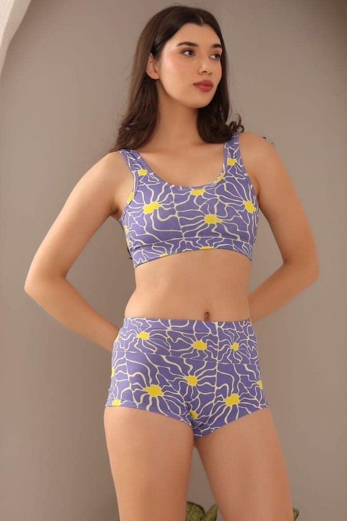 MOSAIC HUE SPORT BRA view 5