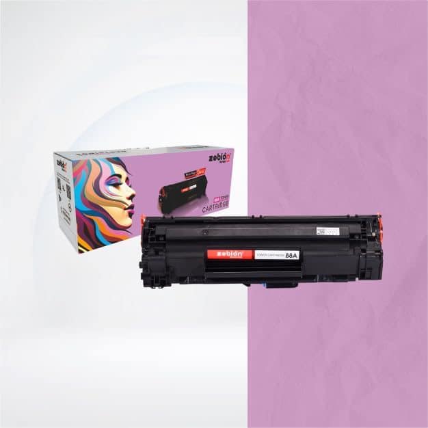 Zebion Power for 88A Black Laser Toner Cartridge - Black