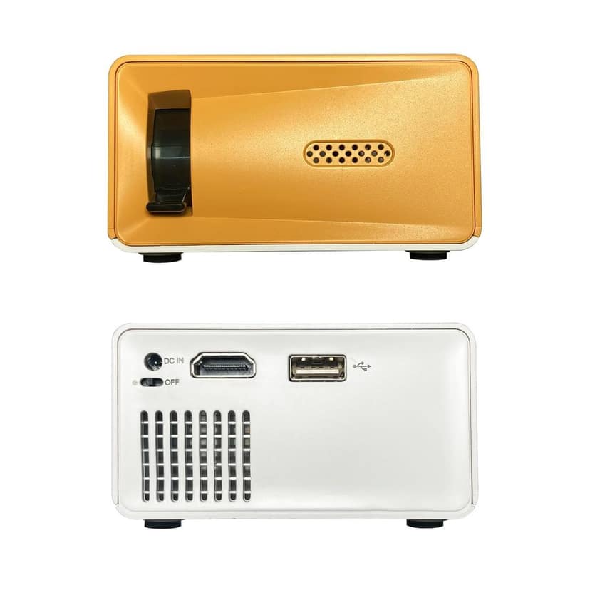 Portable Mini Projector LED Micro Projector | Home Party & Meeting Theater Projector | Mini Projector view 3