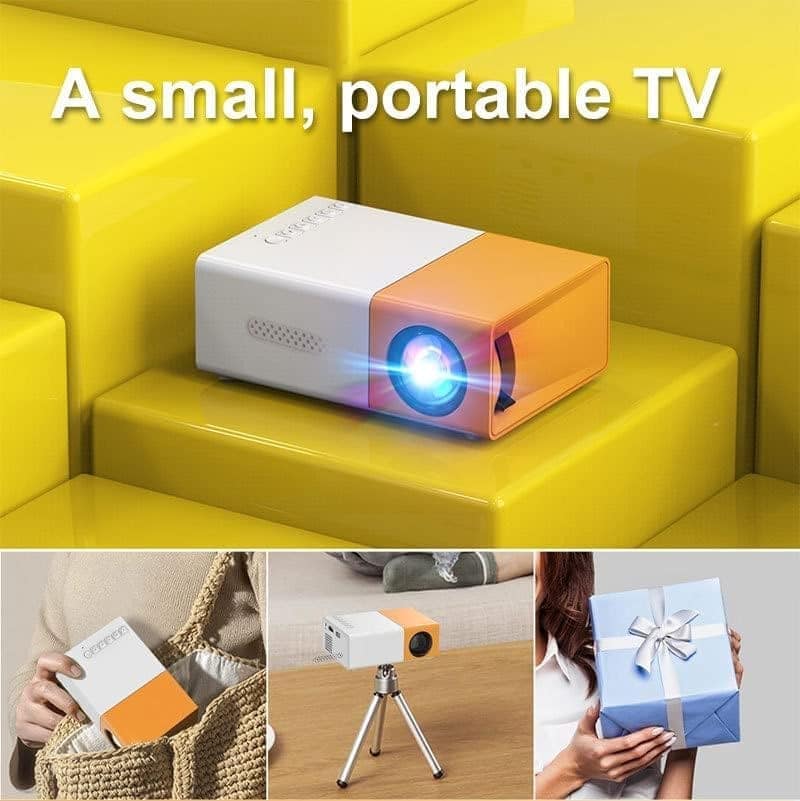 Portable Mini Projector LED Micro Projector | Home Party & Meeting Theater Projector | Mini Projector view 5