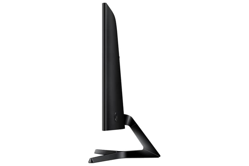 Samsung 27" (68.5cm) 100Hz Curved Monitor|1800R Curved Screen|100Hz|4ms|SRGB 95%|Ports-HDMI,D-Sub,Headphone|Game Mode|EyeSaver Mode|16.7M Color Support|Flicker Free|Off Timer Plus|LS27D368GAWXXL|Black view 3
