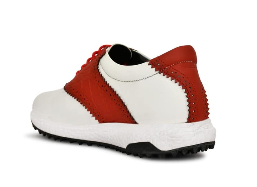 HITCARO Men's Proffessional Leather Golf Shoes | Lace-Up | Waterproof | Comfortable | Breathable view 4