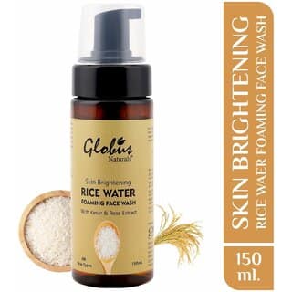 Globus Naturals Foaming Face wash Rice water 150 ml