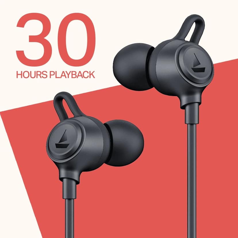 boAt Rockerz Bold Wireless Neckband with 30H Playback, 10mm drivers & BEAST™ Mode with 60ms Latency view 4