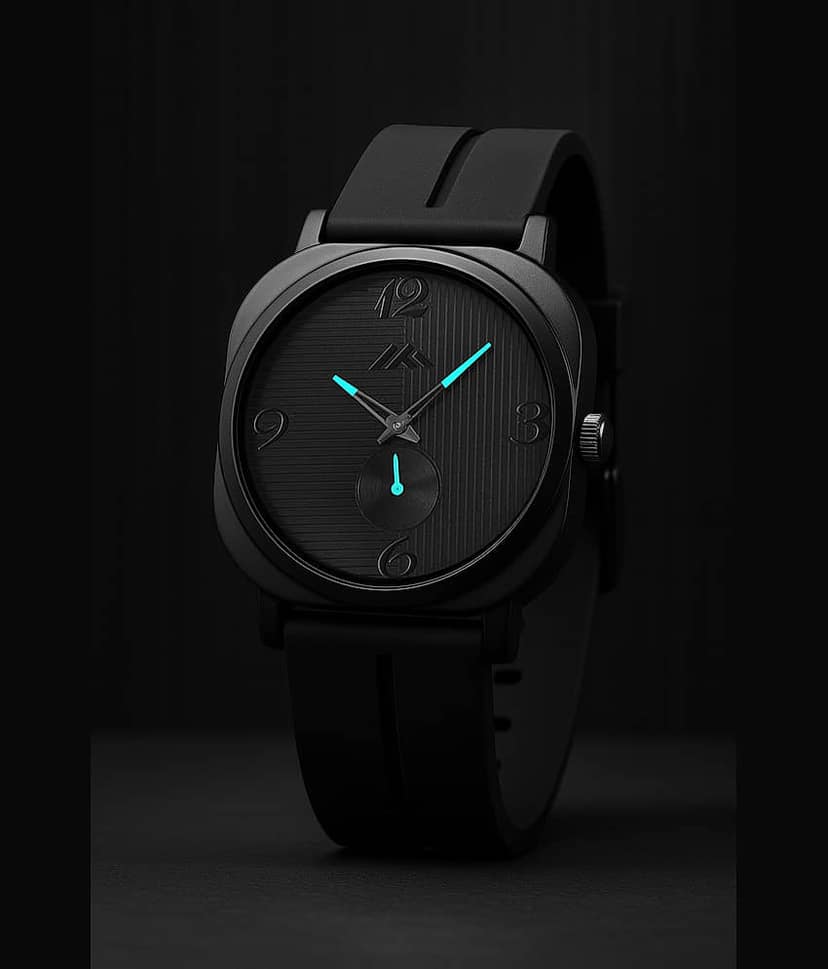 Trex Black Silicon Analog Men's Watch