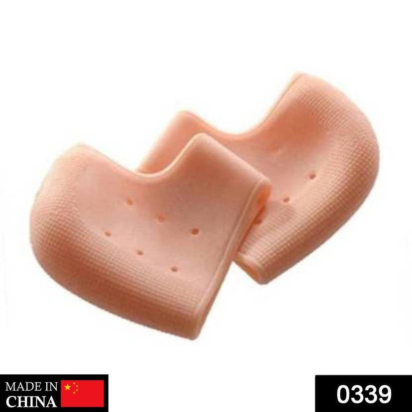Moisturizing Skin Softening Silicone Gel for Dry Cracked Heel Repair (Multicolour) view 2