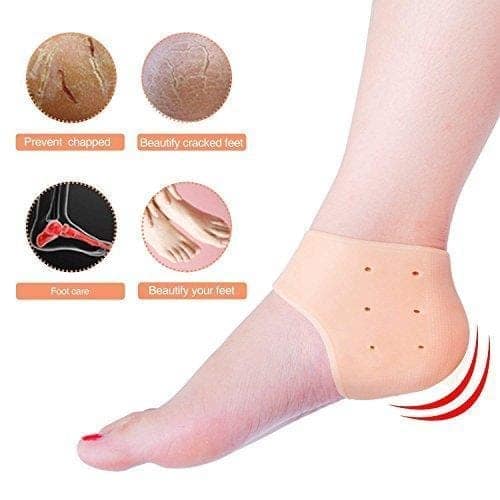 Moisturizing Skin Softening Silicone Gel for Dry Cracked Heel Repair (Multicolour) view 3