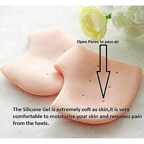 Moisturizing Skin Softening Silicone Gel for Dry Cracked Heel Repair (Multicolour) view 5