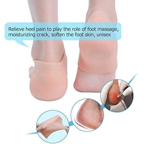 Moisturizing Skin Softening Silicone Gel for Dry Cracked Heel Repair (Multicolour) view 9