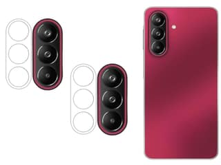 ISAAK Back Camera Lens Protector compatible for Samsung Galaxy M47 5G (Pack of 2)