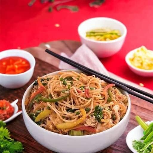 Chicken noodles