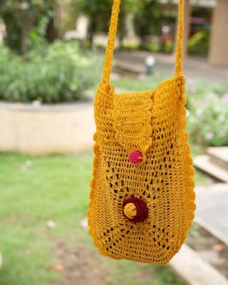 Mobile Crochet Bag 1 Piece Each