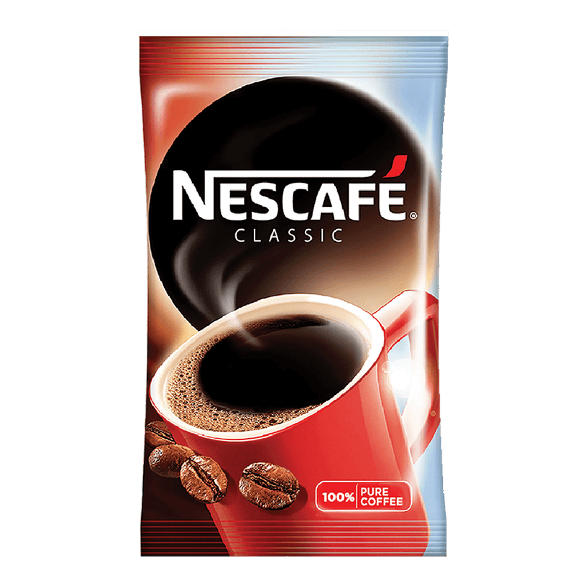 Nescafe Classic 100% Pure Instant Coffee, 50 G Pouch