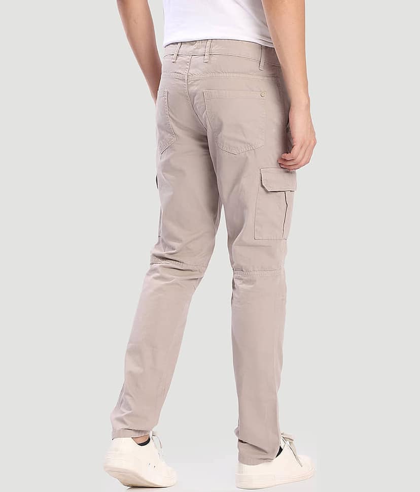 Bene Kleed Slim Men's Cargos - Beige ( Pack of 1 ) view 6