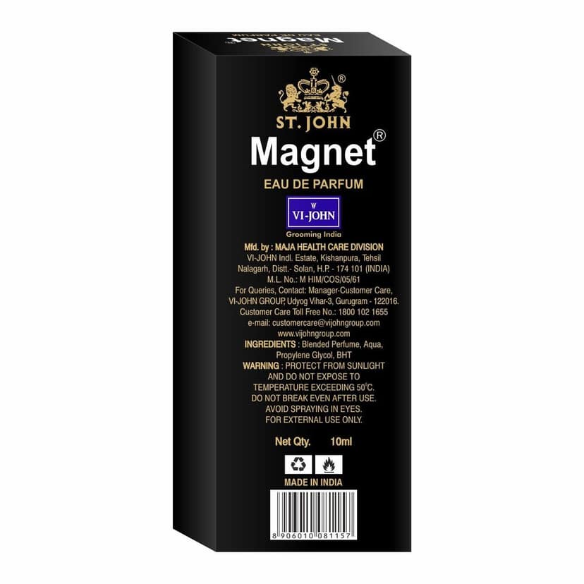 ST.JOHN Magnet Perfume 10ml (Pack of 12) view 2