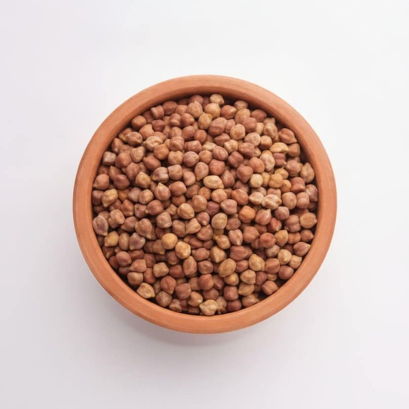 Kala Chana - 1 kg - One pack of brown chickpeas view 2