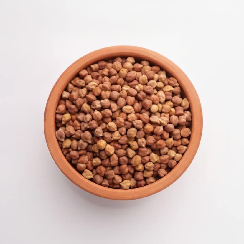 Kala Chana - 1 kg - One pack of brown chickpeas view 4
