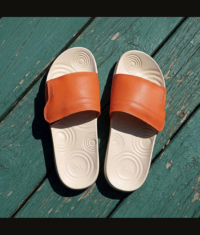 Neemans High Sprout Cush Slides Brown Men's Slide Flip Flop