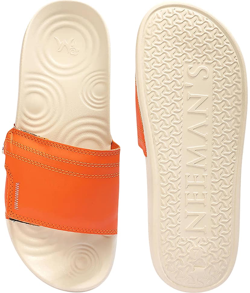 Neemans High Sprout Cush Slides Brown Men's Slide Flip Flop view 4