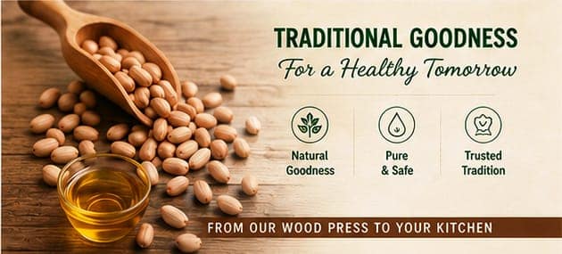 INES Wood Pressed Oil -100% Pure Natural & Pure Goodness in Every Drop - (1 kg) view 5