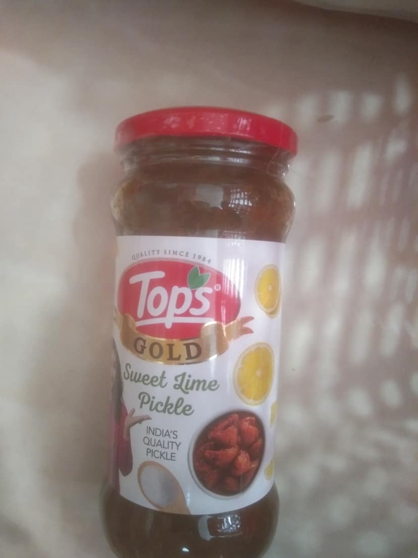 Tops pickle sweet lime