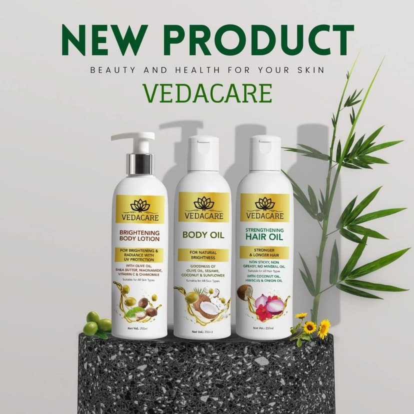 Vedacare Strengthening Hair Oil - |hair__001| view 3