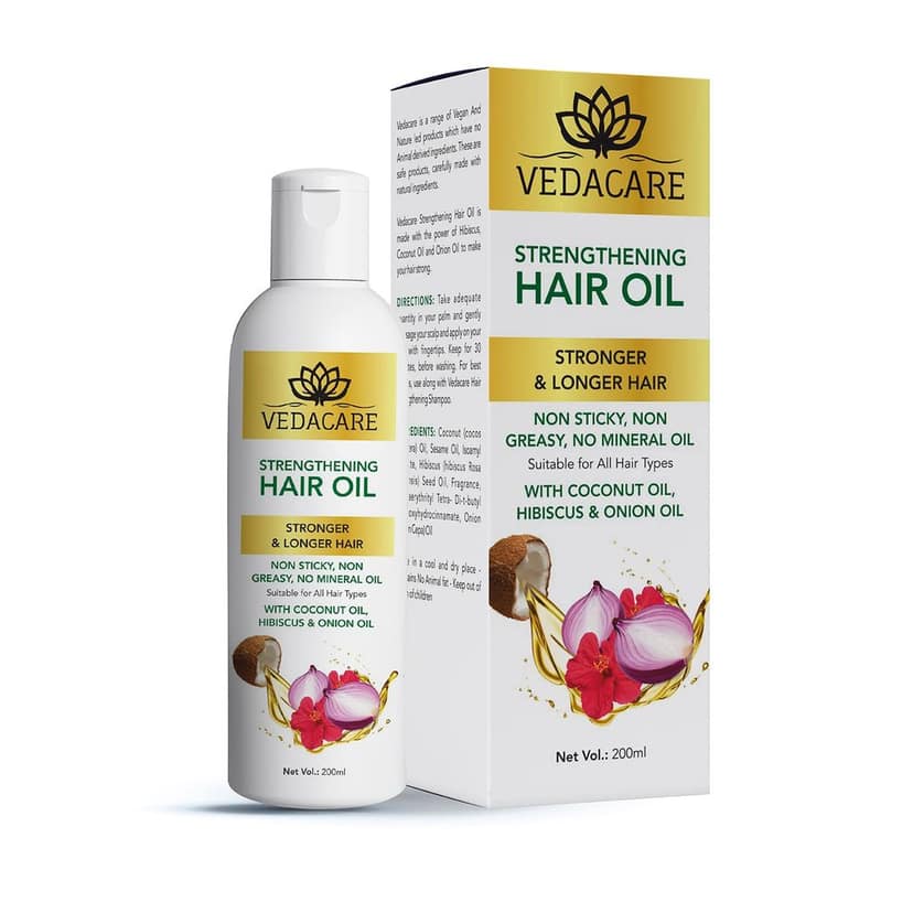 Vedacare Strengthening Hair Oil - |hair__001| view 7