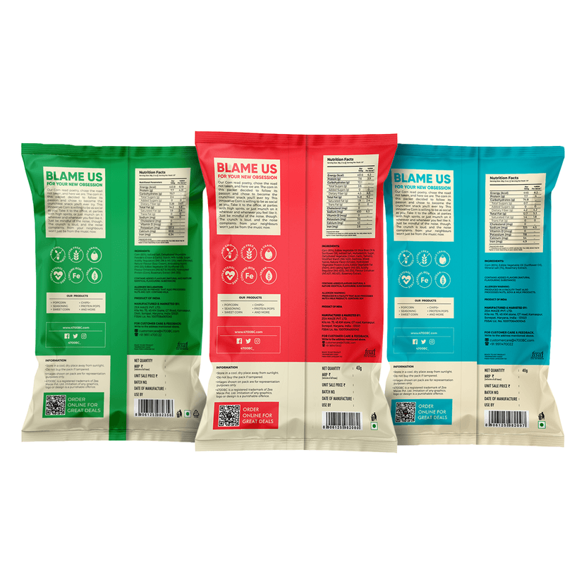 4700BC Crunchy Corn, Assorted (Pack of 6) view 2