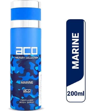 aco perfumes - MARINE Perfumed Body Spray 200ml Perfume Body Spray for Men 200 ml ( Pack of 1 )