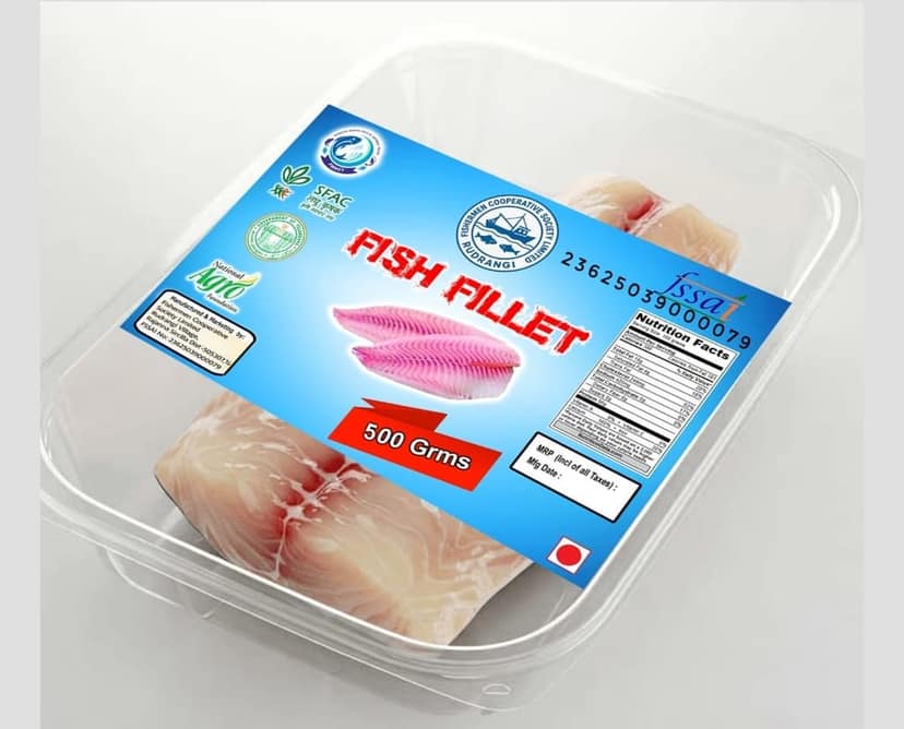 Rudrangi Fishermen Cooperative Fish Fillet 500g