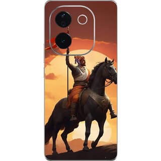 Yug Emporium IQOO Z9s Pro 5G Chhava Shiva ji (Back Cover, Multicolor)