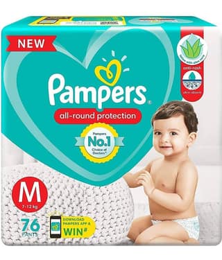 Pamper M Diaper Pants ( More than 50 )